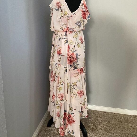 JOIE SILK FLORAL MAXI DRESS - Picture 2 of 10